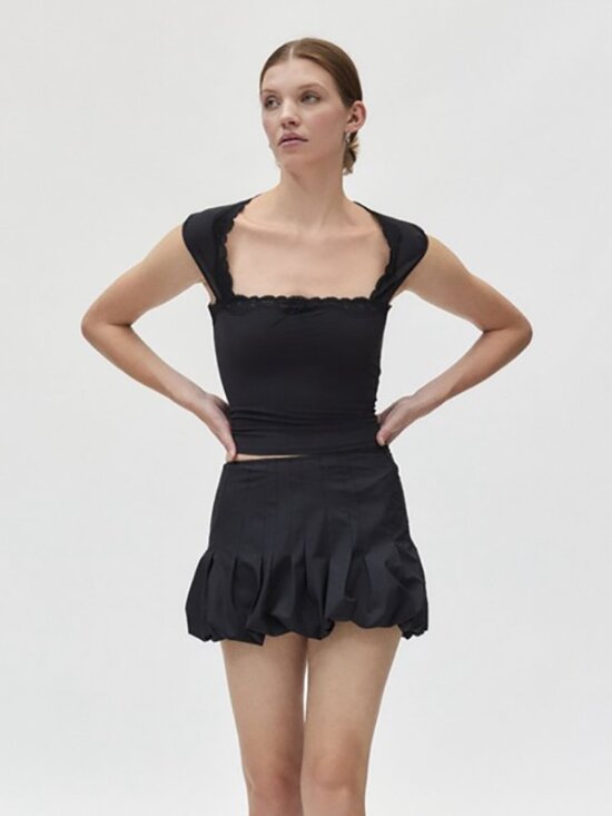 Tops - UO Out From Under Vivian Square Neck Top